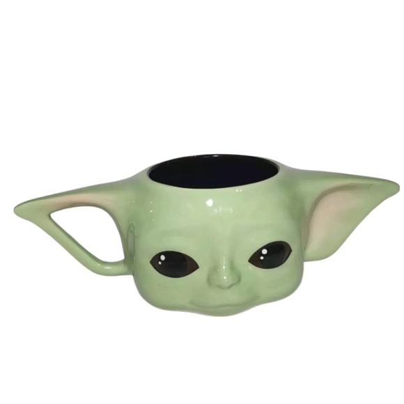 Star Wars The Mandalorian Baby Yoda Mug The Child Cup & Loofah Bath Sponge Set - Picture 2 of 6